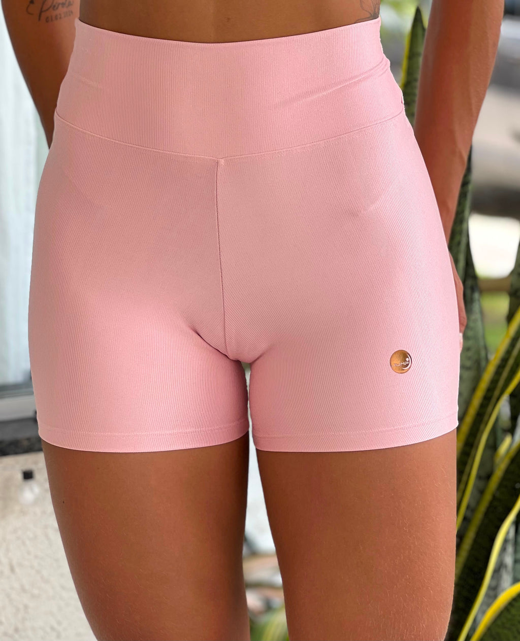 Short Live Rosa Metálico
