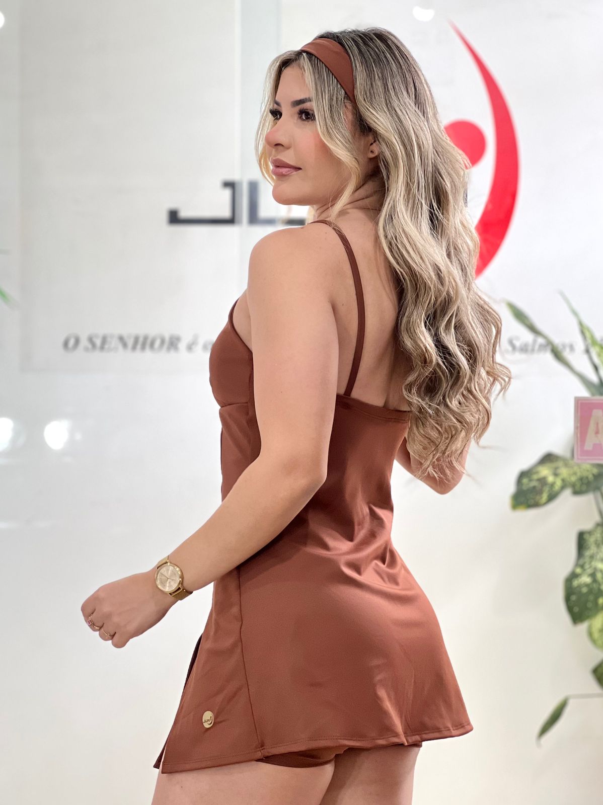 Vestido Tênis Terracota Jump