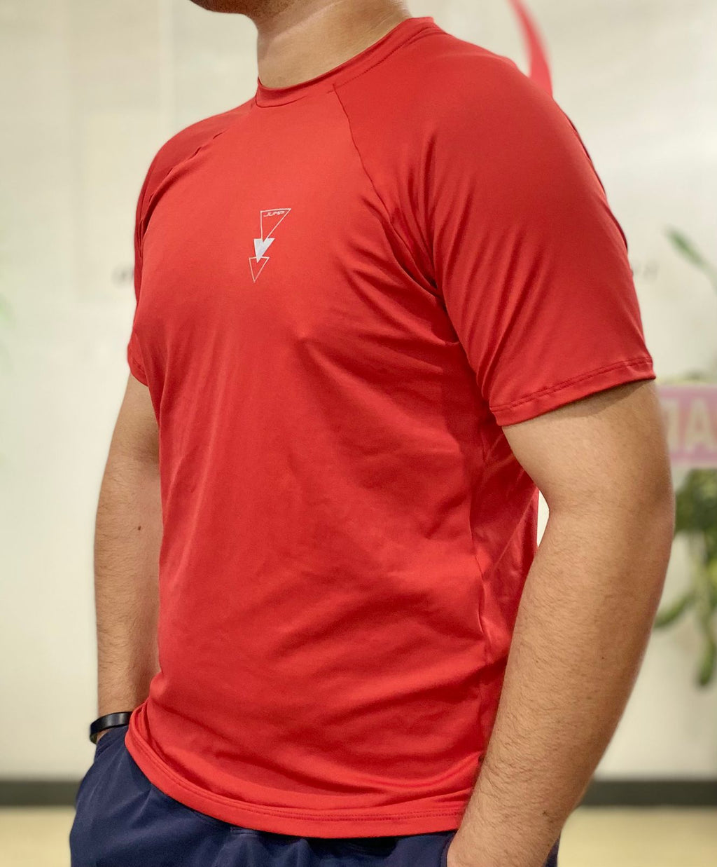 Camisa Masculina Jump Vermelha — Jump Modas, moda fitness feminina em Belém-PA