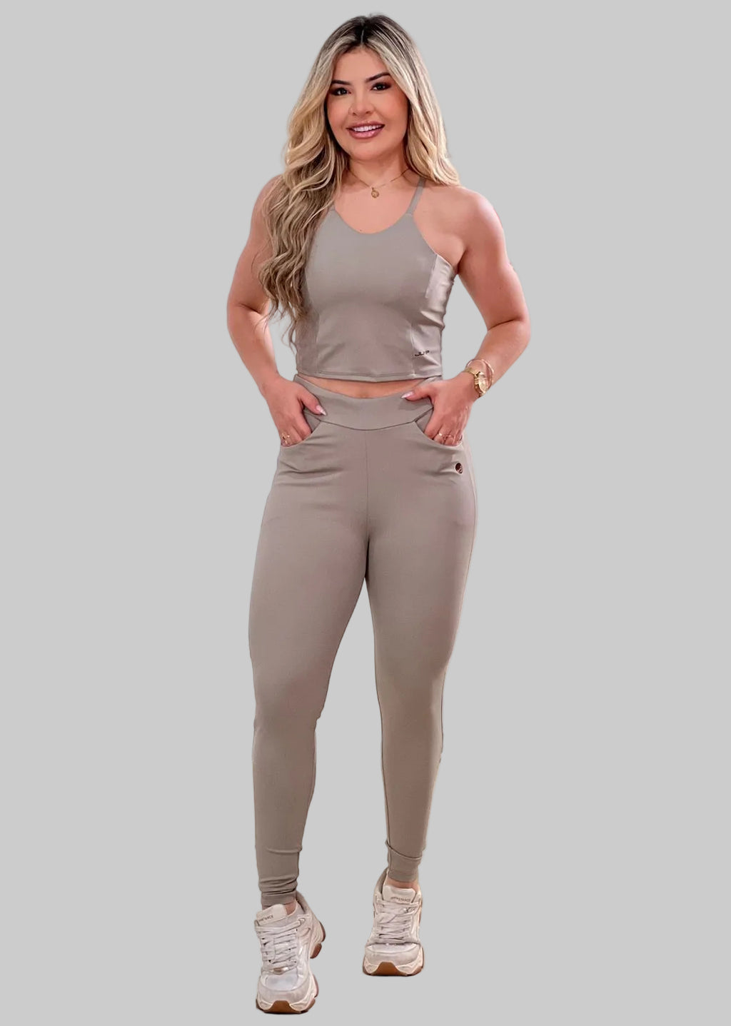 Legging Feminina Cintura Alta com Bolsos | Jump Modas — Jump Modas, moda fitness feminina em Belém-PA