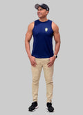 Regata masculina Brasil azul marinho