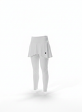 Legging Saia Fusion Branca - Render 3D