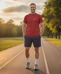 Camisa Masculina Jump Vermelha — Jump Modas, moda fitness feminina em Belém-PA